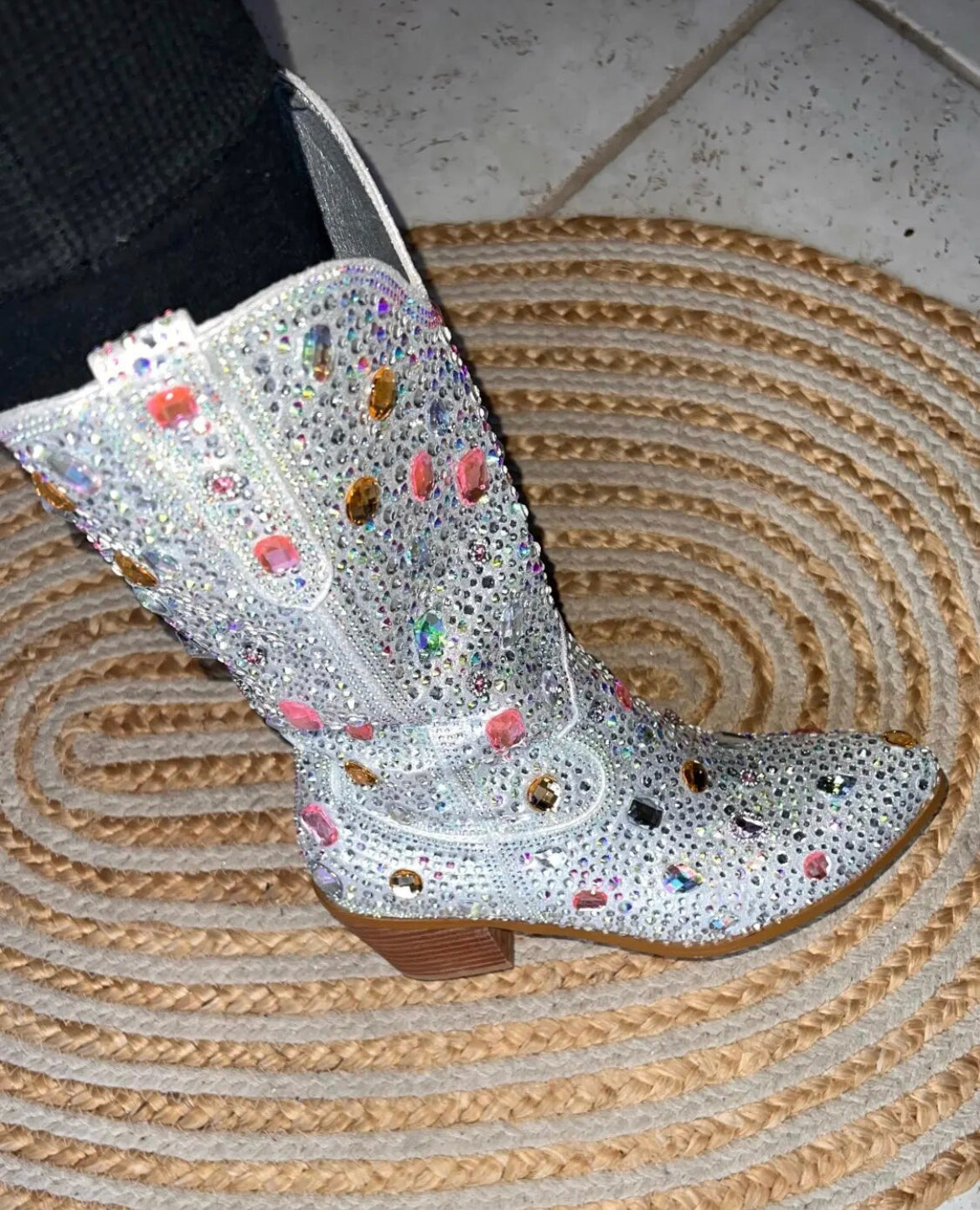 "Texas Hold'em" Women's Bling Bling Cowboy Boots