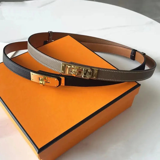 Ladies High Quality Genuine Leather Adjustable Belt