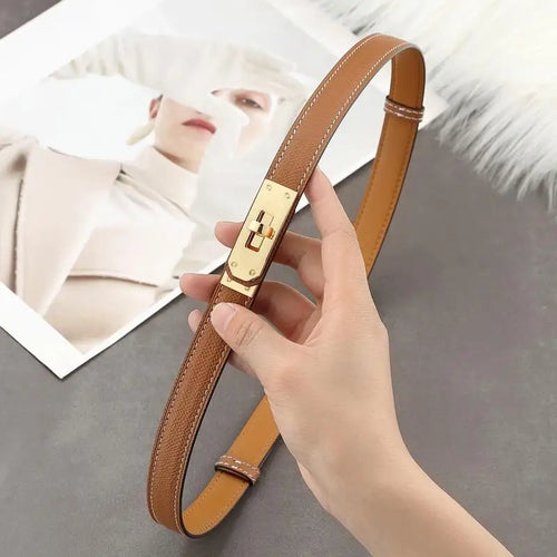 "Kellz" Ladies High Quality Genuine Leather Adjustable Belt