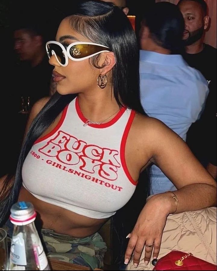 “Girls Night Out”  Novelty Crop Top